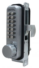 LockeyUSA 2950DC SC Mech Digital Dbl Combo Narrow Mort Hook