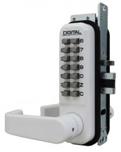 LockeyUSA 310P SC MG Mech Digital Combo Panic Trim