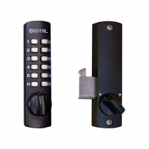 LockeyUSA C150 JB Mech Digital Combo Surface Mount Hook Bolt