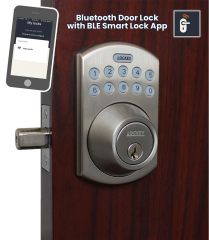LockeyUSA EB915 SN Electronic Bluetooth Deadbolt