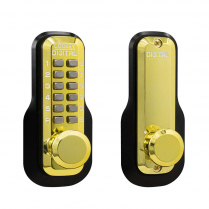 LockeyUSA M230BB Keyless Deadlocking Spring Latch