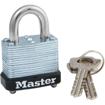 Master Lock 105KA-075 Padlock Warded 1-1/8"