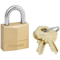 Master Lock 120D Master Padlock 3/4" Wide Keyed Luggage Lock