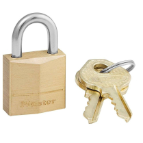 Master Lock 120D-KA Padlock 3/4" Solid Brass Keyed # 1A31