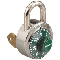 Master Lock 1525EZRCGRN-V629 Colored Combo Dial Padlock