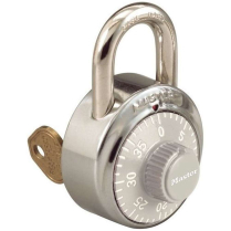 Master Lock 1525EZRCGRY-V629 Colored Combo Dial Padlock
