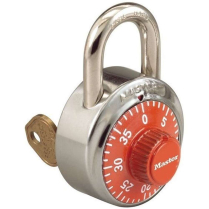 Master Lock 1525EZRCORJ-V629 Colored Combo Dial Padlock