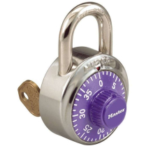 Master Lock 1525EZRCPRP-V629 Colored Combo Dial Padlock