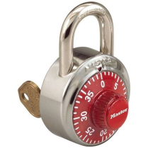 Master Lock 1525EZRCRED-V629 Colored Combo Dial Padlock