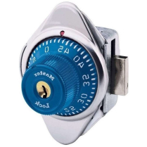 Master Lock 1631MDBLU-F436-LH Colored Dial Padlock