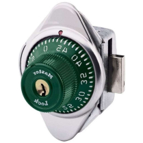 Master Lock 1631MDGRN-F436-LH Colored Dial Padlock