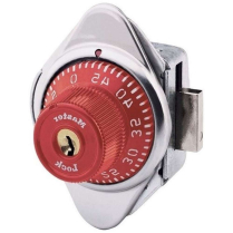 Master Lock 1631MDRED-F436-LH Colored Dial Padlock
