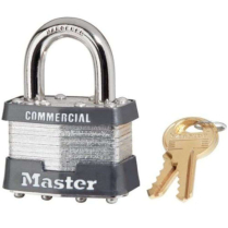 Master Lock 1KA-2126 Padlock 1-3/4" Laminated Steel