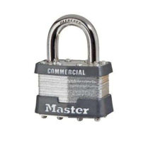 Master Lock 21WO Rekeyable Padlock Less Cylinder 1-3/4"