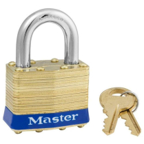 Master Lock No. 2KD Laminated Brass Padlock