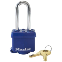 Master Lock No. 312KAMKLH Covered Laminated Steel Padlock