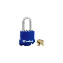Master Lock No. 312MKLF Covered Laminated Steel Padlock