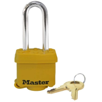 Master Lock No. 315KAMKLH Covered Laminated Steel Padlock