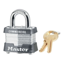 Master Lock No. 31NKA Series Laminated Steel Padlock