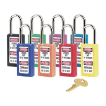 Master 411MKLTRED Safety Padlock