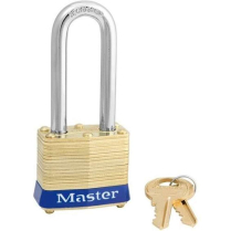 Master Lock No. 4NKAMKLH Series Laminated Brass Padlock