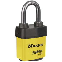 Master Lock No. 6121NKALFYLW Pro Series Colored Padlocks