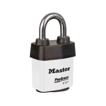 Master Lock No. 6121NKAWHT Pro Series Colored Padlocks