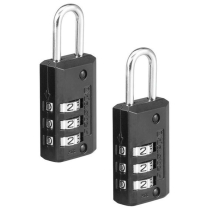 Master Lock 646T Combination Luggage Lock Twin Pack (2)