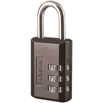 Master Lock Combination Padlock 1-3/16 Luggage