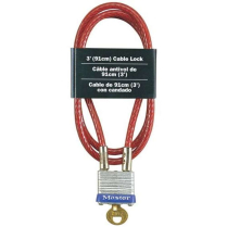 Master Lock Chain & Padlock Set Carded