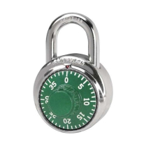 American Lock A400K Colored Dial Key Control Combination Padlock
