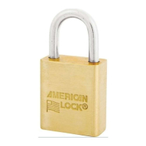American Lock No. ASL40NKA-MJ25020 Solid Brass Padlock