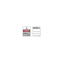 Master Lock S140LFR (410 & 406) Multilingual Padlock Labels