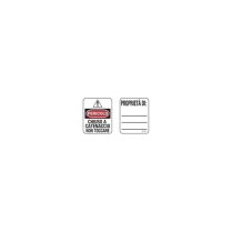 Master Lock S140LIT (410 & 406) Multilingual Padlock Labels