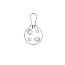 Mul-T-Lock PCY-CT-MORCAM017 Mortise Cam Yale 2160 type