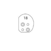 Mul-T-Lock PCY-CT-MORCAM018 Mortise Cam Alarm Lock type