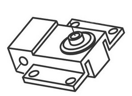 Falcon 4270107046 Dogging Bracket Assembly