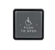 Norton 502 Blue Powder Coat Push Plate Door Switch