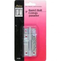 S. Parker 413xx Brass Plated Barrel Bolts