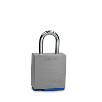 Pacific Lock 7000B-1A-SLV Master 1/4" Shackled Padlock Alum