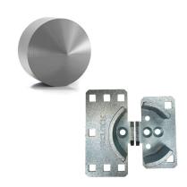 Pac Lock 7000B-9S-SLV/773 MA Cone Puck Ridgid BxHasp Stl