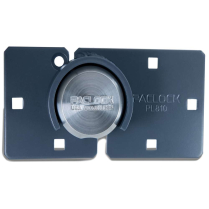 Pac Lock AM7-7S-SLV/810 AM Flt Puck Rht-Hasp Van Doors Stl