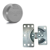 Pac Lock SR-7S-SLV/774 Stdd Flt Pck Shrt Hsp 2 Shrt Side Stl