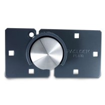 Pac Lock SR-9S-SLV/810 Stdrd Cone Puck Rht-Hasp Van Door Stl