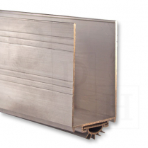 Pemko 221AV-48 Door Bottom, 48 Inches, Vinyl Insert