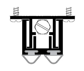 Pemko 420APKL-36 Automatic Door Bottom, Pemkoprene Insert