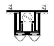 Pemko 420APKL-36 Automatic Door Bottom, Pemkoprene Insert