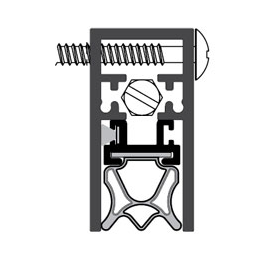 Pemko 4301CPKL-36 Automatic Door Bottom, Pemkoprene Insert