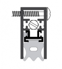 Pemko 4301DRL-36 Automatic Door Bottom, Sponge Neoprene