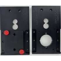 Pro-Lok IN15-PRO Alarm Lock Trilogy Drill Install Template